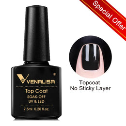 KissICON NoWipe KissIcon Venalisa 7.5ml Nail Gel Polish 60 Colors