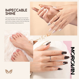 KissICON NP6-195-A6 KissIcon Nail Polish Set - Quick Dry Long-Lasting