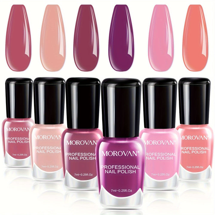 KissIcon Nail Polish Set - Quick Dry Long-Lasting