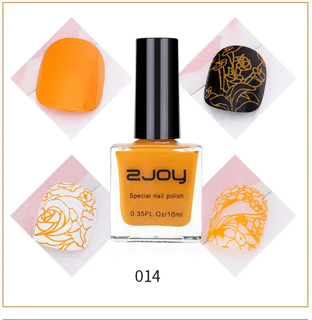 KissICON NT36-14 [KissIcon] Nail Art Stamping Polish 10ML - Printing