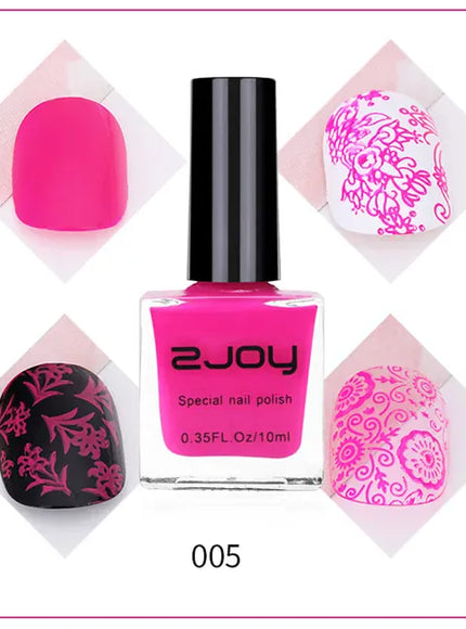 KissICON NT36-5 [KissIcon] Nail Art Stamping Polish 10ML - Printing