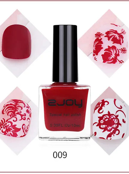 KissICON NT36-9 [KissIcon] Nail Art Stamping Polish 10ML - Printing