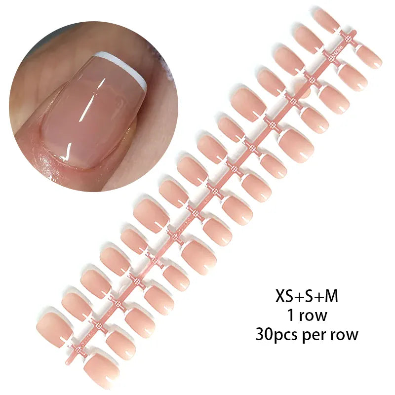 KissICON Nude 08 KissIcon Matte Nude Fake Nails - Full Cover