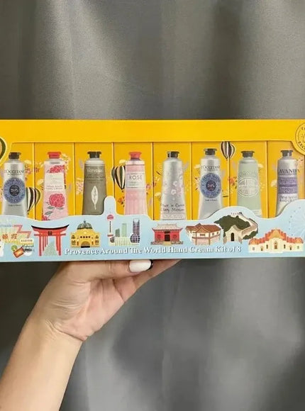 KissICON old 8pcs KissIcon Moisturizing Hand Cream Gift Box Set Whitening