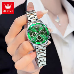jkthpu-45 💋 OLEVS Women Watch 5632 - Elegant Quartz Chronograph
