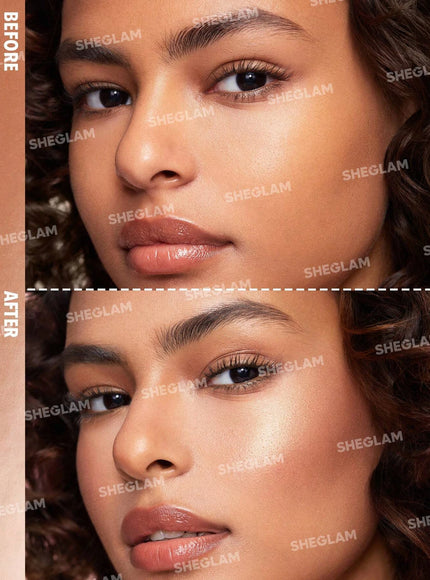 jkthpu-45 one-size KissIcon SHEGLAM 3D Pro Face Palette Dune Contour