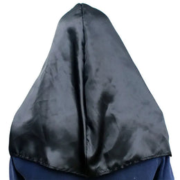 KissICON onesize / China Mainland The Horror Scary Nun Latex Mask w/Headscarf Valak Cosplay for Halloween Costume