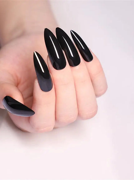 KissICON only false nails KissIcon Nails Art Press On Coffin Tips -