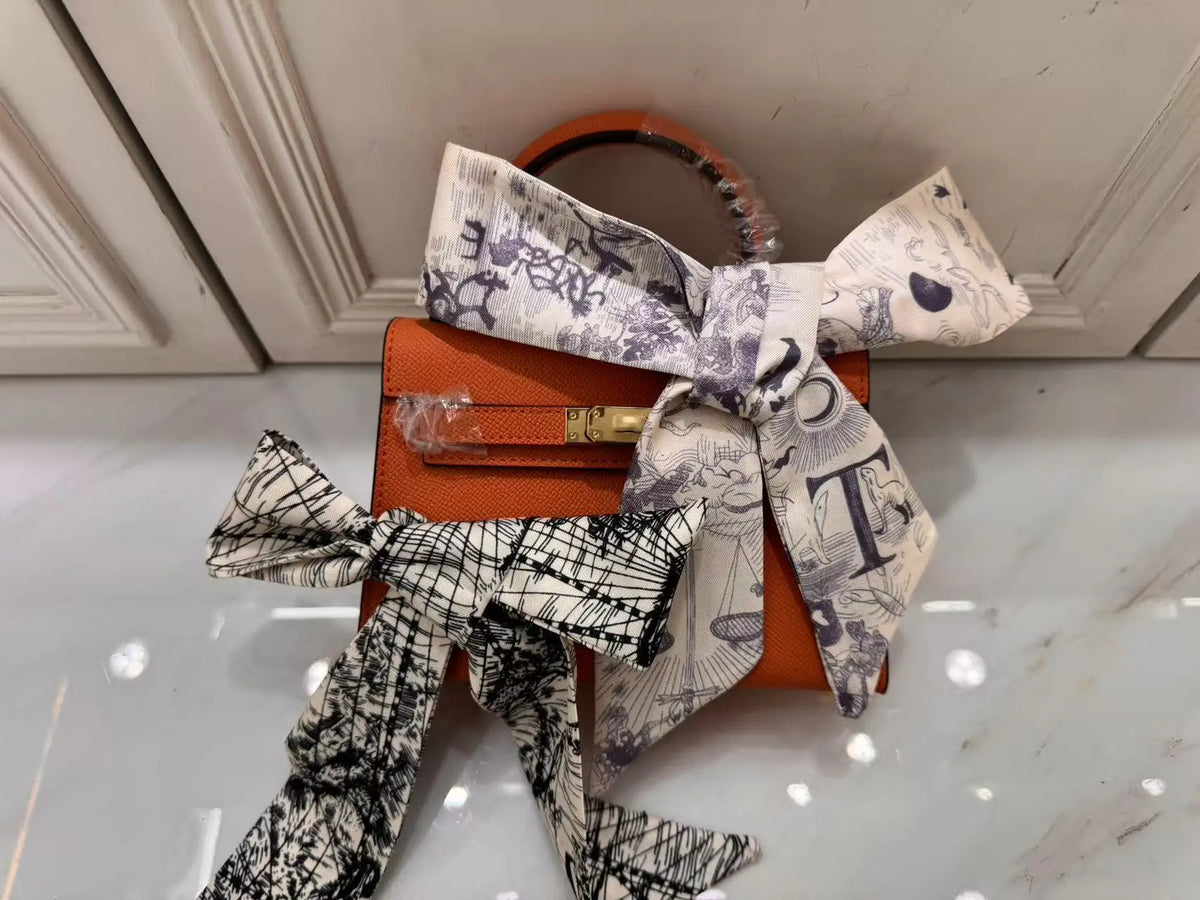 Dropshipman Orange / 28CM 2025 new designer women luxury handbag shoulder bag casual fashion tote bag lady shopping travel bag cowhide box pillow