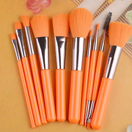 KissICON orange KissIcon Makeup Brushes Set - Smooth Blush And