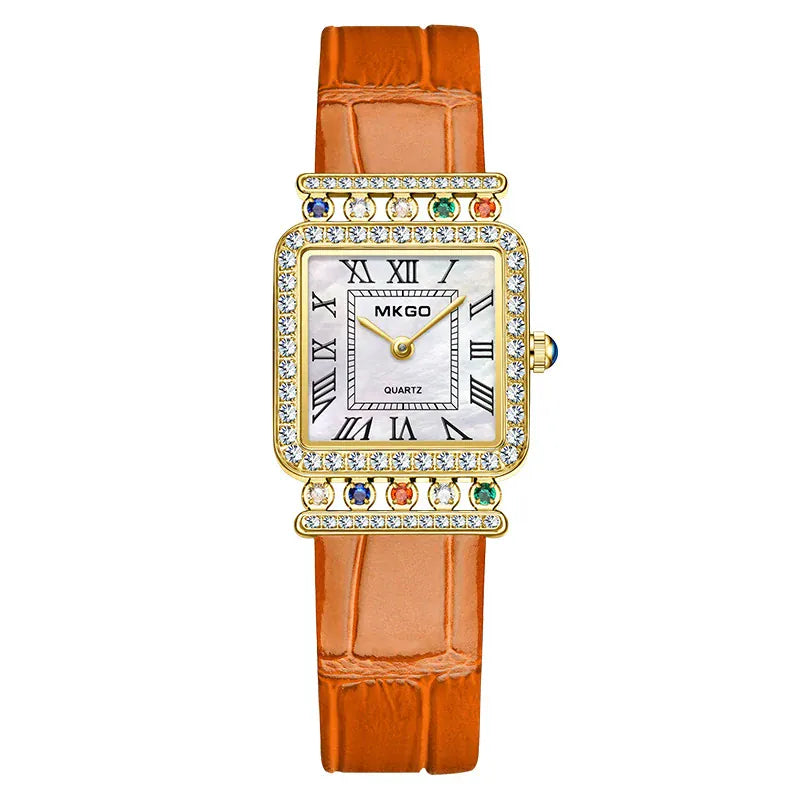KissICON orange KissIcon UTHAI L85 Womens Watch Fritillaria Dial -