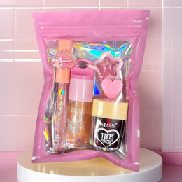 KissICON orange+yellow Hydrating Colorchanging Lip Gloss Honey Gift Set