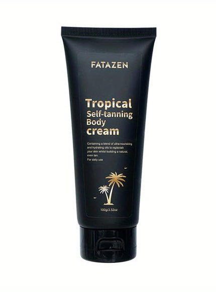 KissICON Organic Instant Dark Tanning Lotion Natural Self Tanner Streak