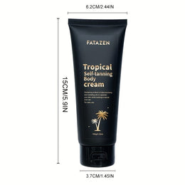 KissICON Organic Instant Dark Tanning Lotion Natural Self Tanner Streak
