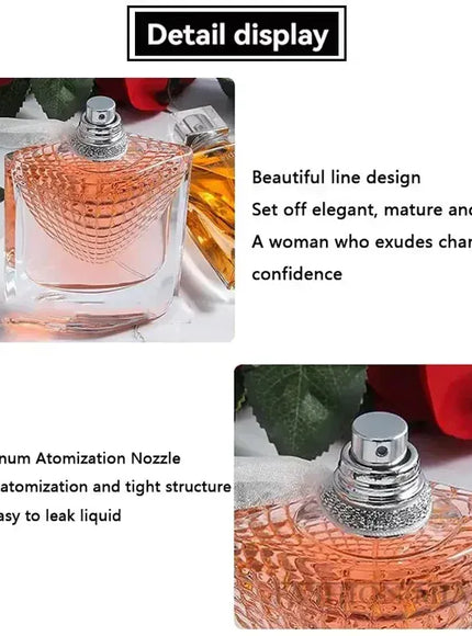 KissICON Original 75ml True Love Rose Perfume - Lasting