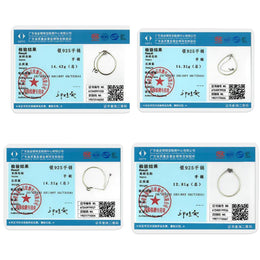 KissICON Original 925 Sterling Silver Bracelets 17-20CM Love Heart Flowers Butterfly Charms Beads Bracelet For Women Fashion Jewelry Gift