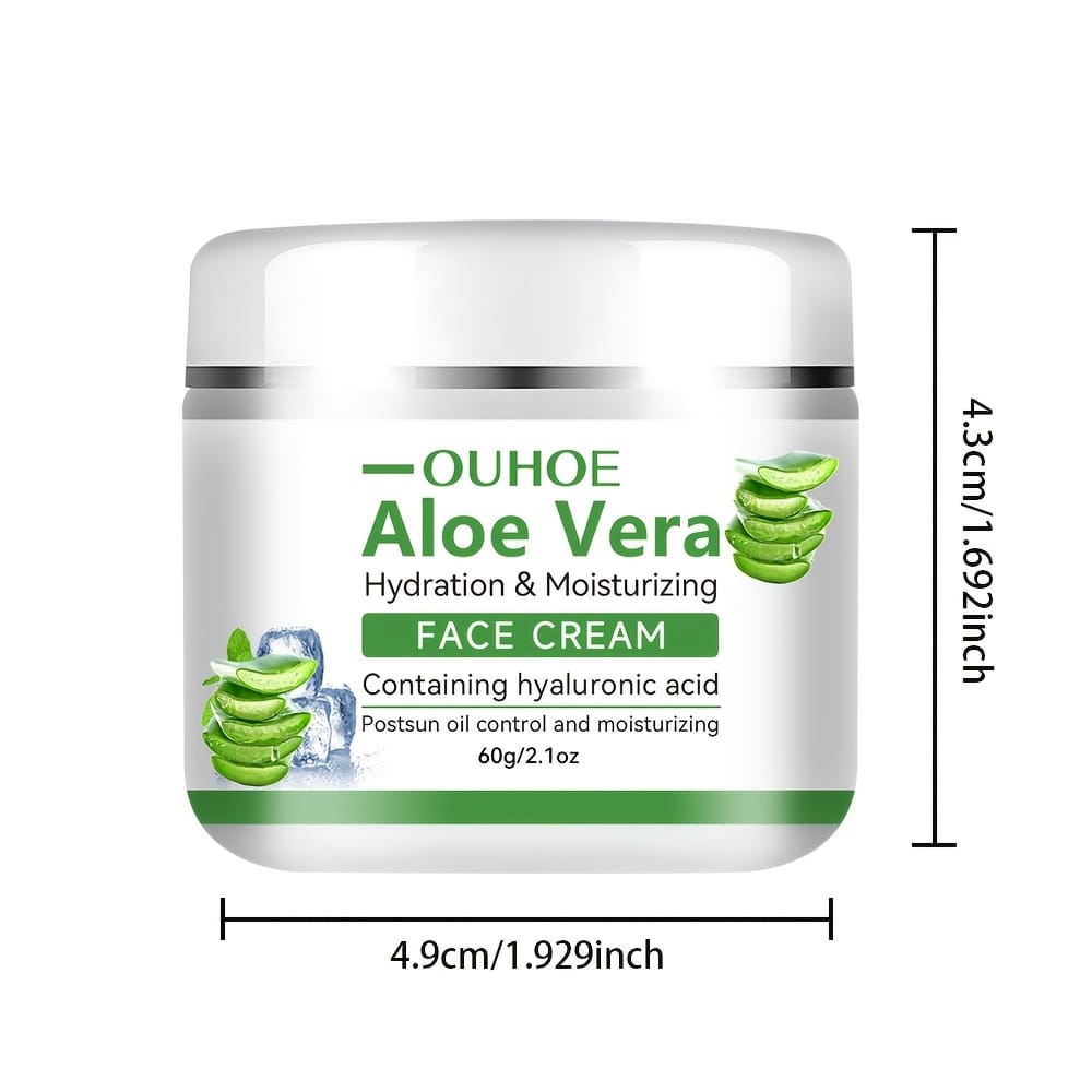 KissICON OUHOE Aloe Vera Cream - Deep Hydration With