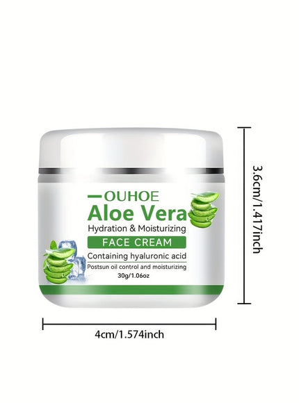 KissICON OUHOE Aloe Vera Cream - Deep Hydration With