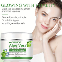 KissICON OUHOE Aloe Vera Cream - Deep Hydration With