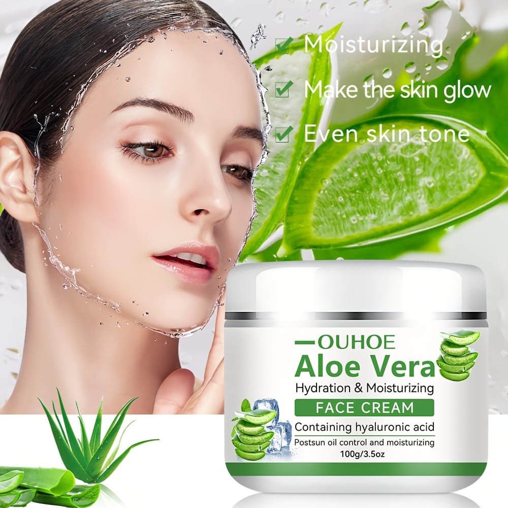 KissICON OUHOE Aloe Vera Cream - Deep Hydration With