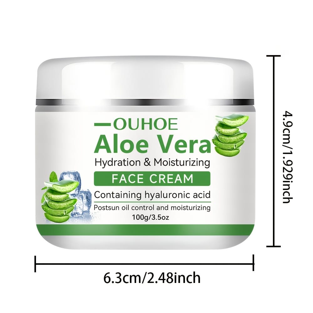 KissICON OUHOE Aloe Vera Cream - Deep Hydration With