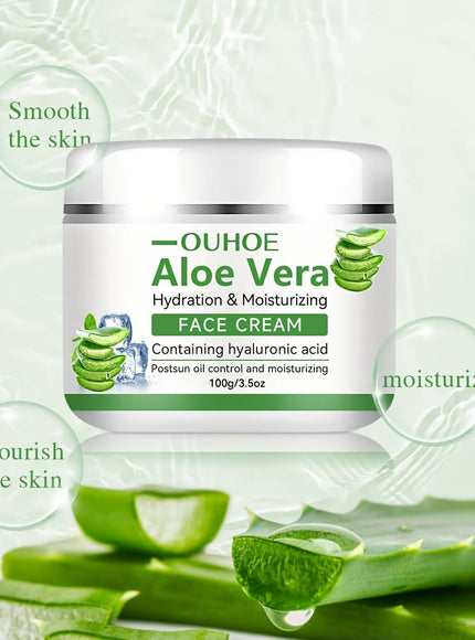 KissICON OUHOE Aloe Vera Cream - Deep Hydration With