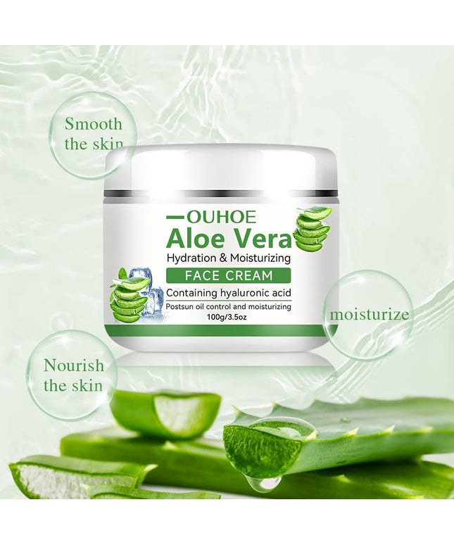 KissICON OUHOE Aloe Vera Cream - Deep Hydration With