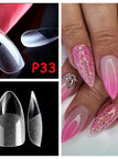 P33 stiletto nails