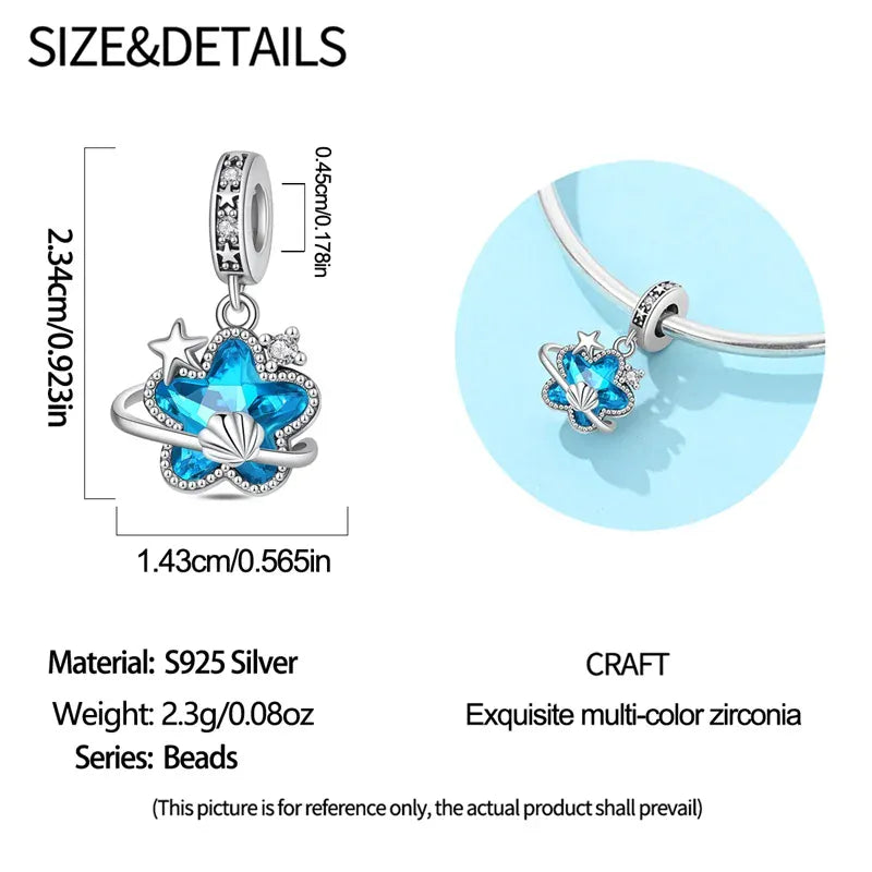 KissICON PAC2453 925 Pure Summer Fruit Handbag Pendant Hanging Bead Suitable for Original Pandora Bracelet Women DIY Exquisite Gift