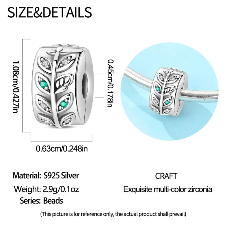 KissICON PAC2457 925 Pure Summer Fruit Handbag Pendant Hanging Bead Suitable for Original Pandora Bracelet Women DIY Exquisite Gift