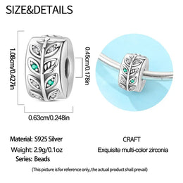 KissICON PAC2457 925 Pure Summer Fruit Handbag Pendant Hanging Bead Suitable for Original Pandora Bracelet Women DIY Exquisite Gift