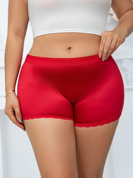 jkthpu-45 Palace Style Lace Trim Boxer Briefs 5Pack