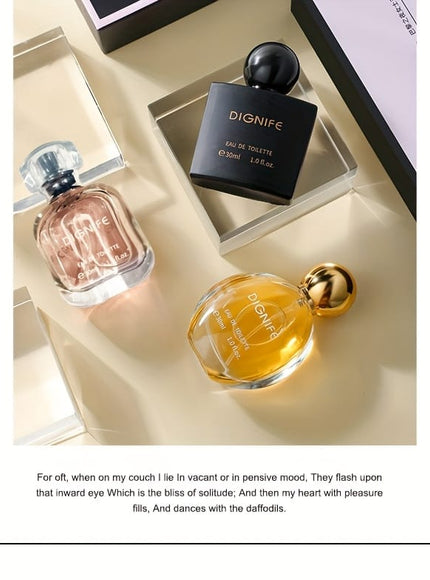 KissICON Paris Night Gift Box Dignife Paris Night Vanilla Sweet 3pc Perfume – Gift