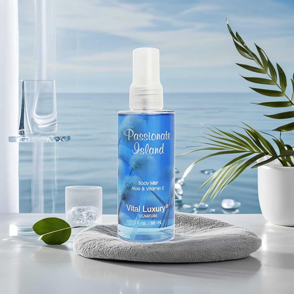 KissICON Passionate Island KissIcon Floral Fruity Body Mist - Long-Lasting Fragrance