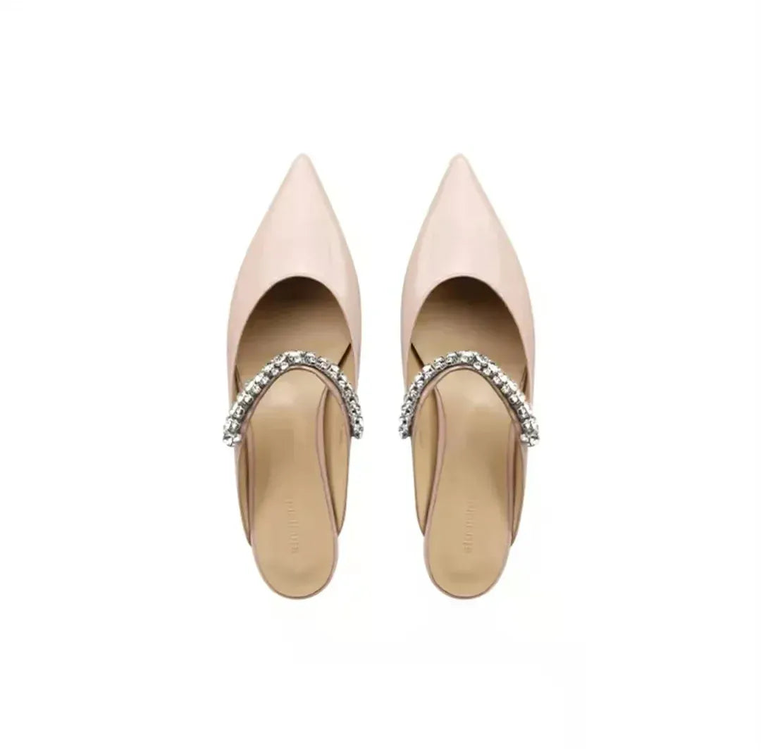 KissICON patent  pink1 / 39 2025 Flat Shoe for Women Spring Summer Shallow