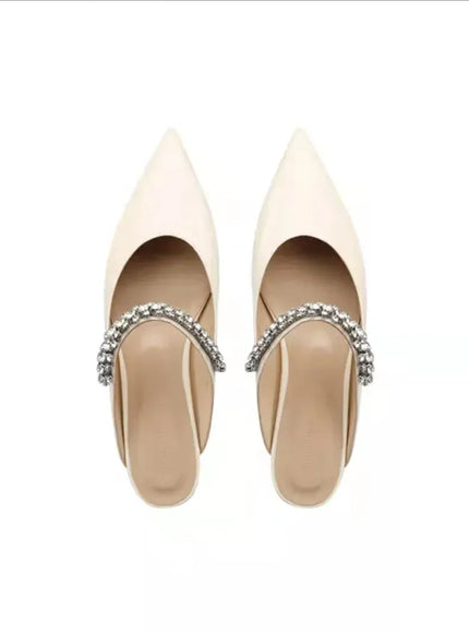 KissICON patent  white 1 / 40 2025 Flat Shoe for Women Spring Summer Shallow