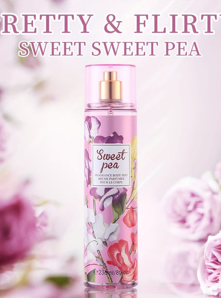 KissICON Pea/Pear/Tayberry/BlackCurrant Sweet Pea Pear Tayberry 8 Oz Body Mist