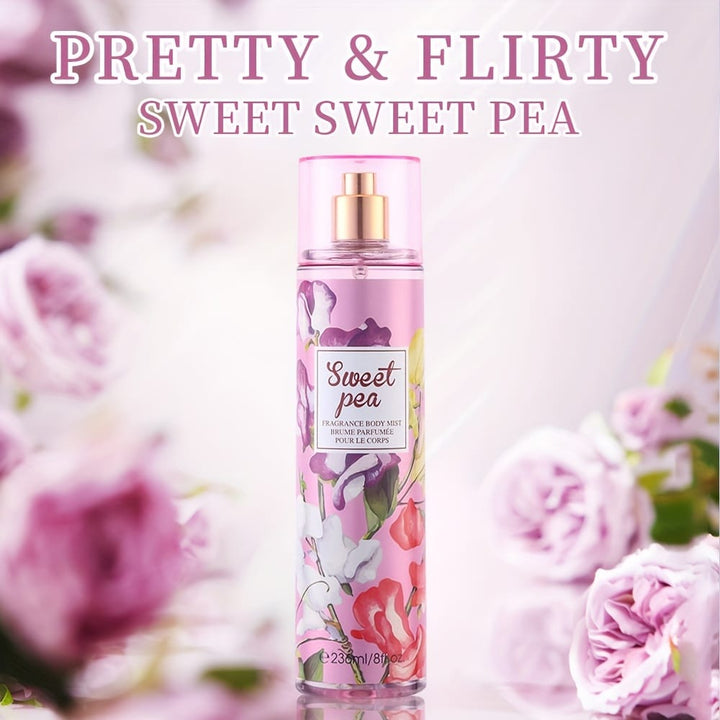 Sweet Pea Pear Tayberry 8 Oz Body Mist