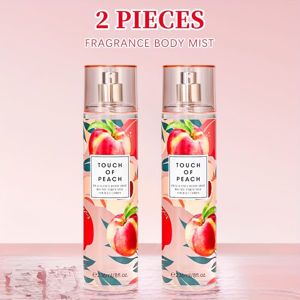 KissICON peach/Fragrant Lemon/Cherry KissIcon Peach and Cherry Blossom Body Mist -