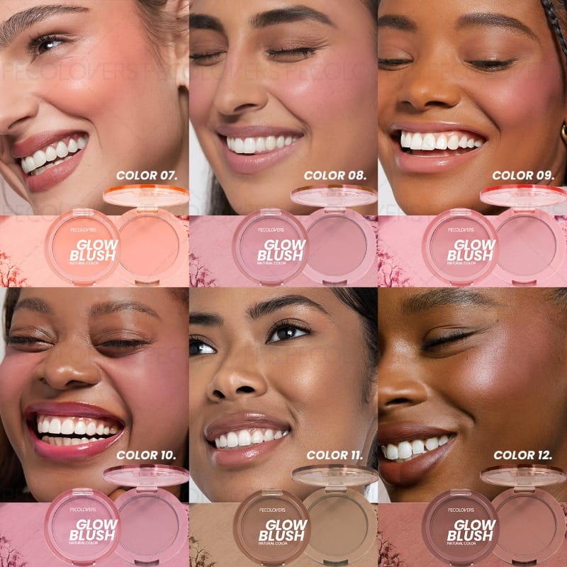 KissICON Pecolovers Soft Matte Gradient Blush Palette
