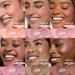 KissICON Pecolovers Soft Matte Gradient Blush Palette