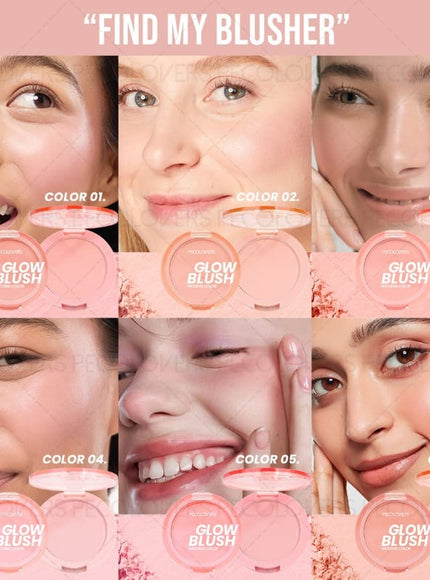 KissICON Pecolovers Soft Matte Gradient Blush Palette
