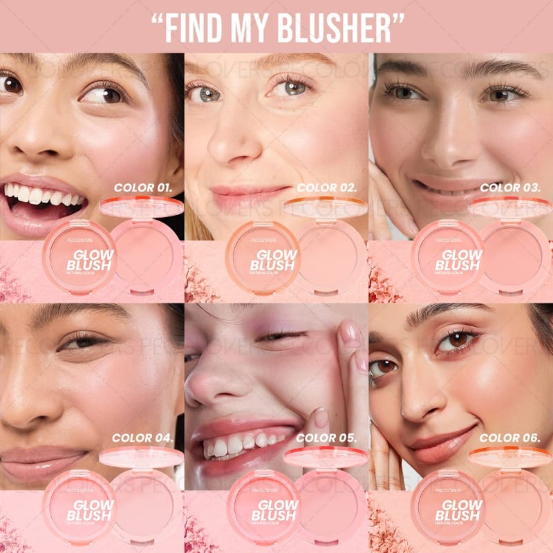 KissICON Pecolovers Soft Matte Gradient Blush Palette