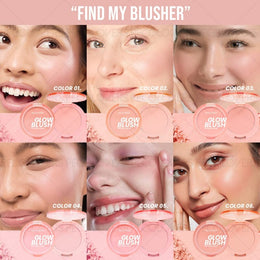 KissICON Pecolovers Soft Matte Gradient Blush Palette