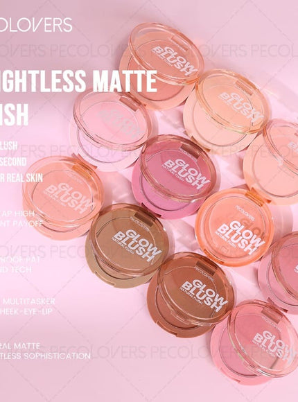 KissICON Pecolovers Soft Matte Gradient Blush Palette