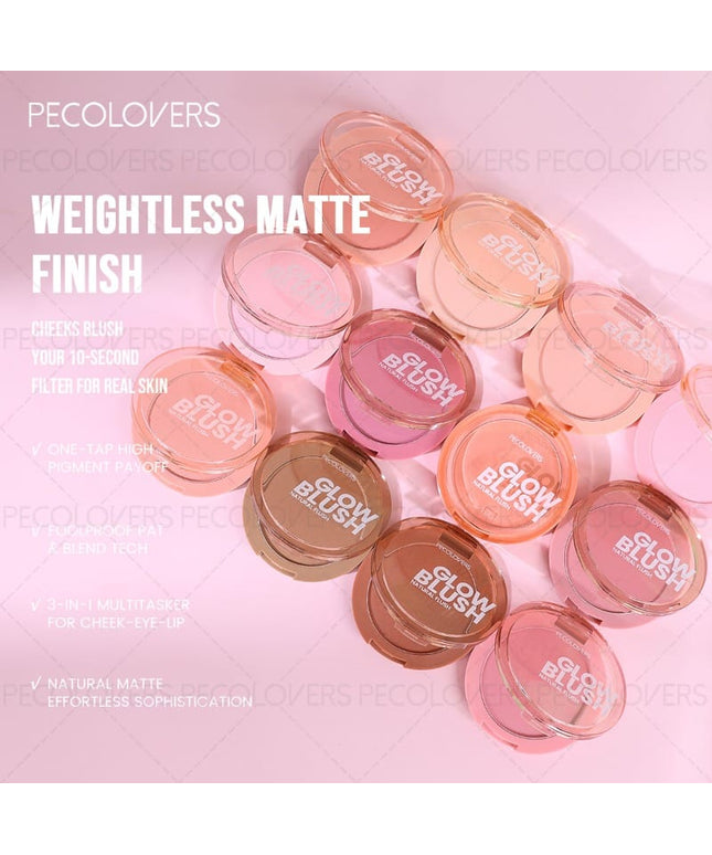 KissICON Pecolovers Soft Matte Gradient Blush Palette