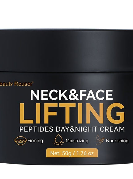 KissICON Peptides Day & Night Cream 1.76oz Neck And Face Hydrating Cream With Hyaluronic Acid