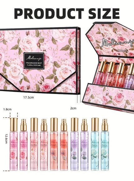 KissICON Perfume Set Of Five Molianji Floral Perfume – Gift