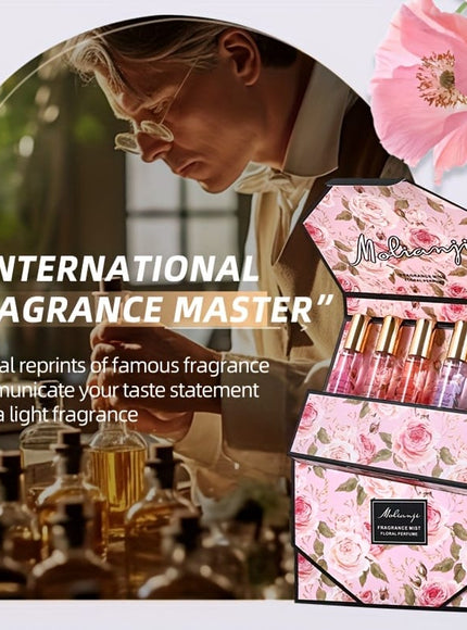 KissICON Perfume Set Of Five Molianji Floral Perfume – Gift