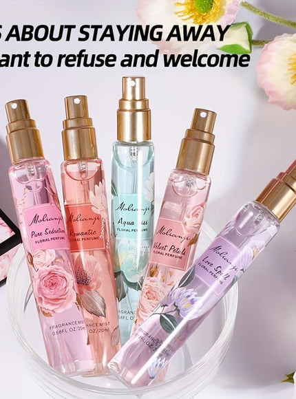 KissICON Perfume Set Of Five Molianji Floral Perfume – Gift